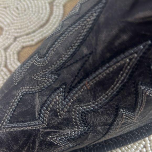 Laredo Black Sanded Western Boots - Picture 15 of 15